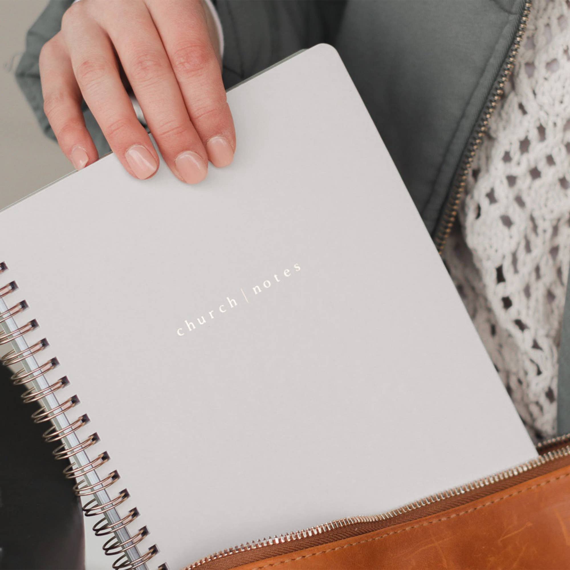 Dove Grey Church Notes Bible Study Notebook - Image 5